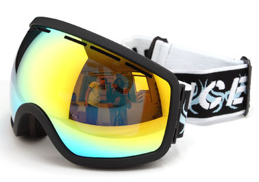 Gafas adultas del esquí de las señoras para el color modificado para requisitos particulares flexible Frameless de los portadores TPU de los vidrios proveedor