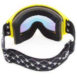 Gafas antis de Fogsnow del color amarillo, vidrios del esquí respirables para los deportes al aire libre proveedor