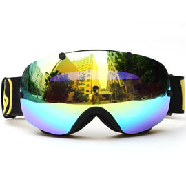 Protección antideslumbrante de las gafas UV400 del esquí con la lente esférica doble de gran tamaño proveedor