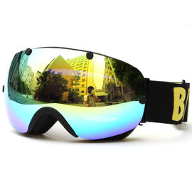 Protección antideslumbrante de las gafas UV400 del esquí con la lente esférica doble de gran tamaño proveedor