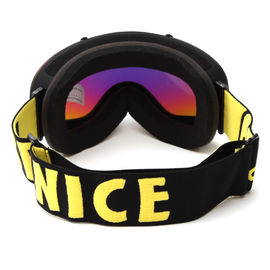 Protección antideslumbrante de las gafas UV400 del esquí con la lente esférica doble de gran tamaño proveedor