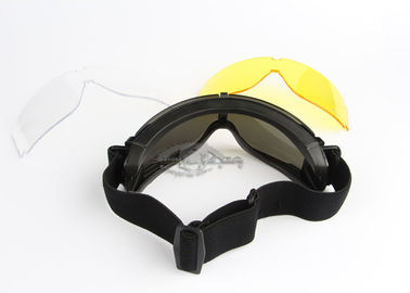 Protección del color UV400 del negro de Airsoft X800 de las gafas de seguridad de la prescripción del PPE proveedor