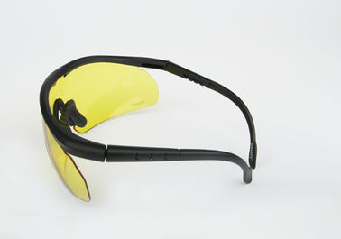 Gafas de seguridad duplicadas amarillo, flexible durable de los vidrios ultravioletas de la protección proveedor