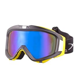 Color verde Lightweignt de la nieve de las gafas del diseño reflexivo para mujer de la moda ajustable proveedor