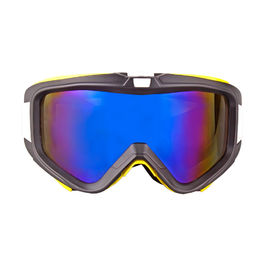 Color verde Lightweignt de la nieve de las gafas del diseño reflexivo para mujer de la moda ajustable proveedor