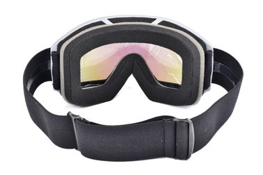 Las gafas de moda del esquí modificaron el logotipo para requisitos particulares con espuma suave de alta densidad de la cara de la capa triple proveedor