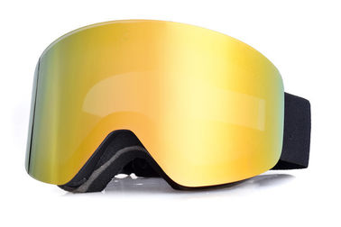 Gafas durables de la nieve del deporte al aire libre, protección ultravioleta del choque de la prueba de los vidrios del esquí proveedor