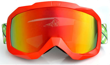 Protección ULTRAVIOLETA del diseño del esquí de las gafas del resbalón de la correa del alto marco anti esférico de la dureza proveedor
