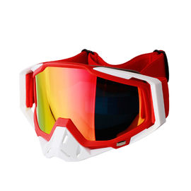 Conveniencia resistente polarizada resistente del uso de la lente de la grieta de las gafas del esquí del viento proveedor