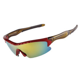 Vidrios de moda de las gafas del deporte, resistencia de impacto de alta resistencia de ciclo de las gafas de sol proveedor