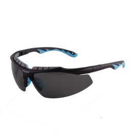 Lente violeta anti flexible ligera de Ray del color del deporte de los vidrios negros de las gafas proveedor
