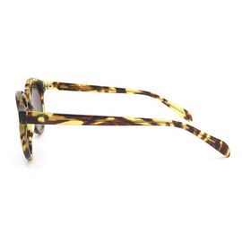 Las gafas de sol polarizadas las gafas de sol redondas del acetato de la tortuga de la moda para el ojo protegen proveedor