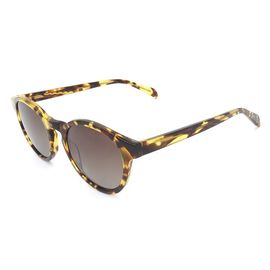 Las gafas de sol polarizadas las gafas de sol redondas del acetato de la tortuga de la moda para el ojo protegen proveedor