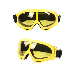Gafas a prueba de viento ULTRAVIOLETA antis de la motocicleta del logotipo de los vidrios de encargo de la moto proveedor