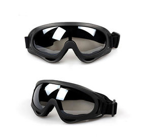 Gafas a prueba de viento ULTRAVIOLETA antis de la motocicleta del logotipo de los vidrios de encargo de la moto proveedor