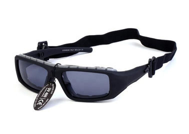 Colores modificados para requisitos particulares gafas de sol de Watersports de la resistencia de los rasguños con el cordón proveedor