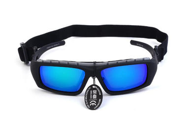 Colores modificados para requisitos particulares gafas de sol de Watersports de la resistencia de los rasguños con el cordón proveedor