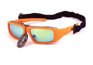 Colores modificados para requisitos particulares gafas de sol de Watersports de la resistencia de los rasguños con el cordón proveedor