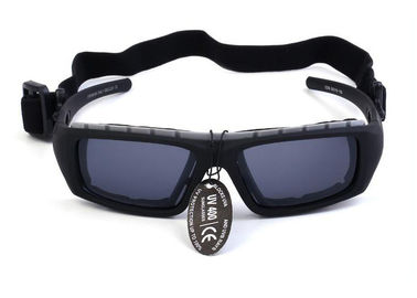 Colores modificados para requisitos particulares gafas de sol de Watersports de la resistencia de los rasguños con el cordón proveedor