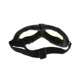 Engranaje protector Gafas de las gafas del casco de la motocicleta del vintage del piloto de los vidrios suaves del motorista proveedor