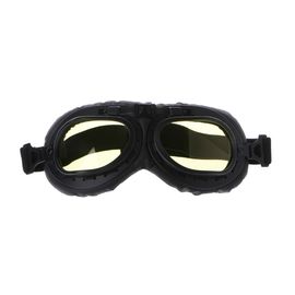 Engranaje protector Gafas de las gafas del casco de la motocicleta del vintage del piloto de los vidrios suaves del motorista proveedor