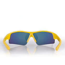 Extremidad anti polarizada color amarillo del brazo del silicón del resbalón de la lente permutable de la PC de las gafas de sol proveedor