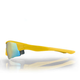 Extremidad anti polarizada color amarillo del brazo del silicón del resbalón de la lente permutable de la PC de las gafas de sol proveedor