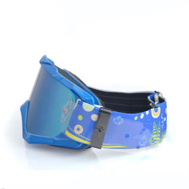 Protección cómoda de las gafas UV400 del motocrós con la correa anti del silicón del resbalón proveedor
