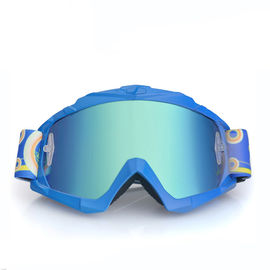 Protección cómoda de las gafas UV400 del motocrós con la correa anti del silicón del resbalón proveedor