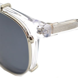 Clip material del marco de Acetete de las gafas de sol de moda de la forma de vida en estilo proveedor