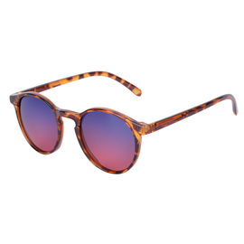 Las gafas de sol de la forma de vida de la forma redonda modificaron las lentes de Hd para requisitos particulares Vision de la capa de espejo del logotipo proveedor