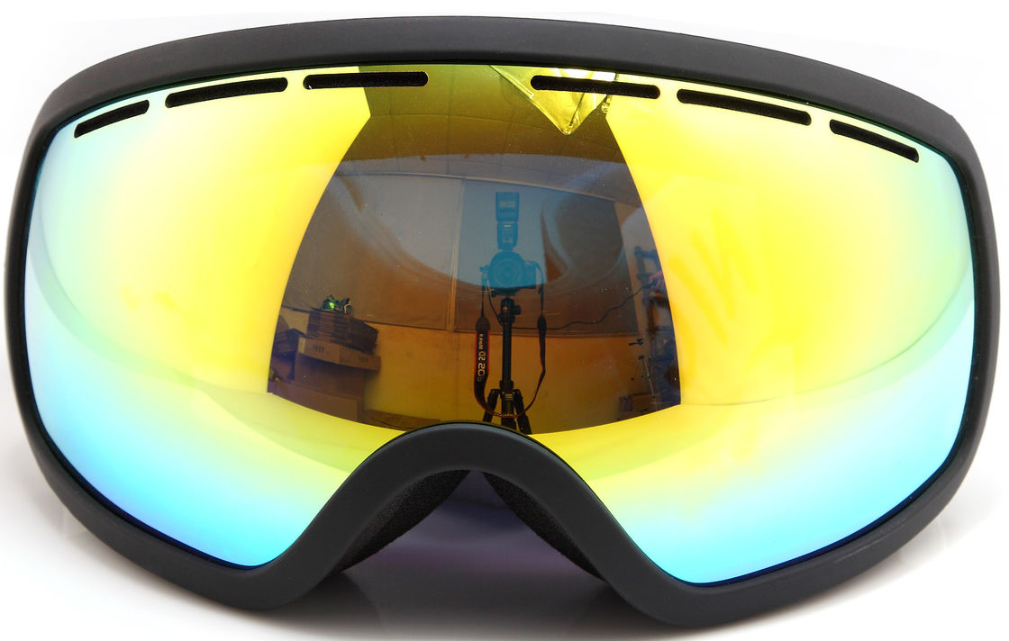 Gafas adultas del esquí de las señoras para el color modificado para requisitos particulares flexible Frameless de los portadores TPU de los vidrios proveedor