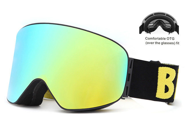 Las gafas duplicadas sin rebordes del esquí de los deportes de invierno dos maneras alisan expresar servicio del OEM proveedor