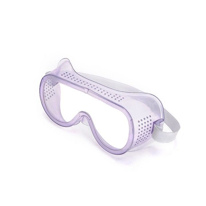 Niebla anti flexible del rasguño de las gafas de seguridad de los respiraderos directos largos resistentes de la durabilidad proveedor