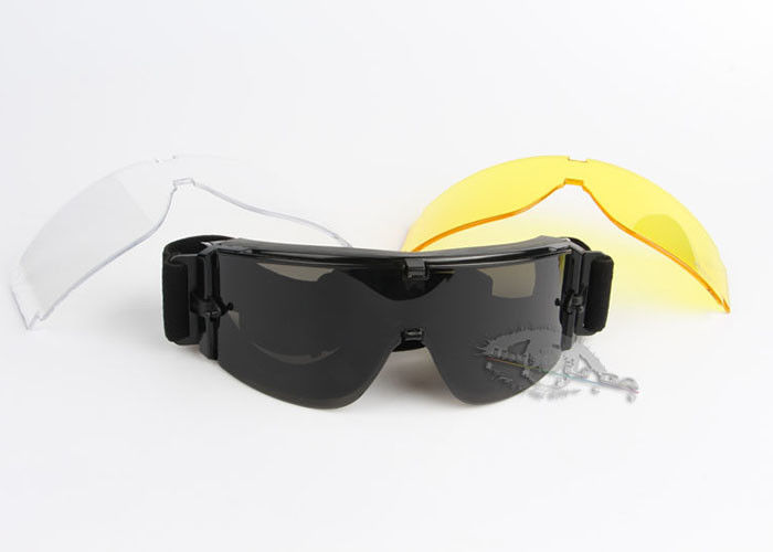 Protección del color UV400 del negro de Airsoft X800 de las gafas de seguridad de la prescripción del PPE proveedor