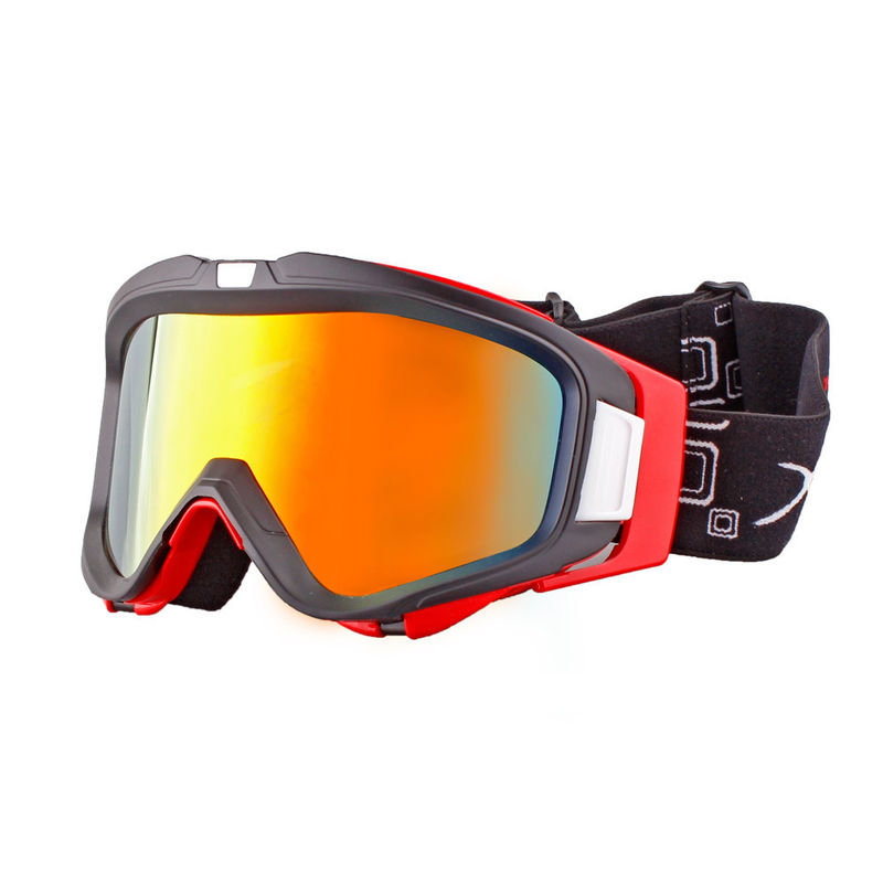 Color verde Lightweignt de la nieve de las gafas del diseño reflexivo para mujer de la moda ajustable proveedor
