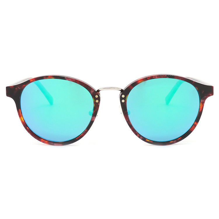 Vidrios de Sun coloreados del estilo del vintage de las gafas de sol con el logotipo modificado para requisitos particulares proveedor