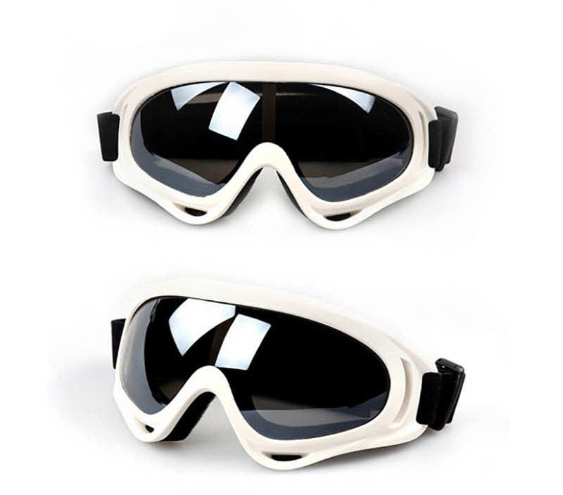 Gafas a prueba de viento ULTRAVIOLETA antis de la motocicleta del logotipo de los vidrios de encargo de la moto proveedor