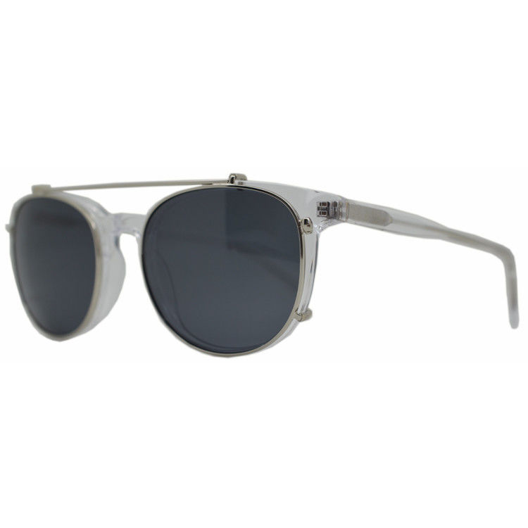 Clip material del marco de Acetete de las gafas de sol de moda de la forma de vida en estilo proveedor